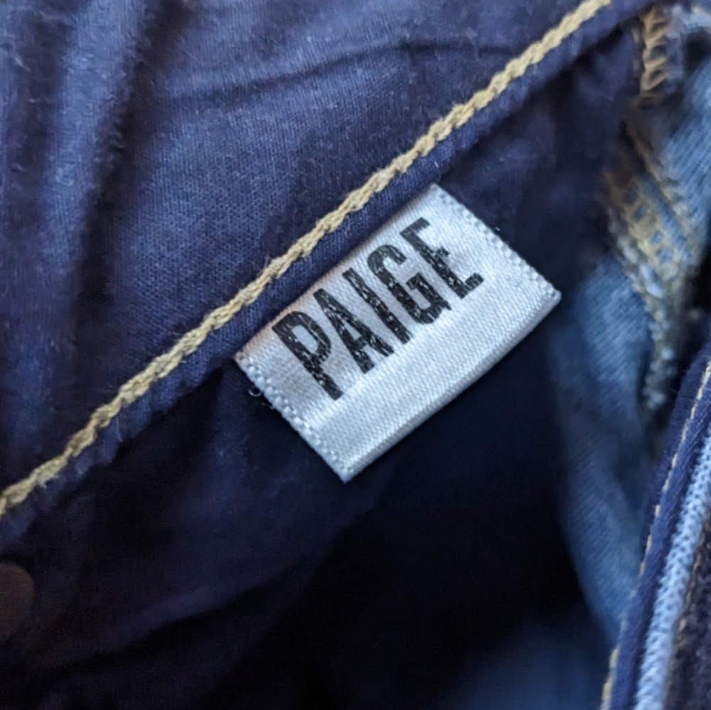 Paige Women's Skyline Crop Jeans, Size 24 👖 - Picture 12 of 15